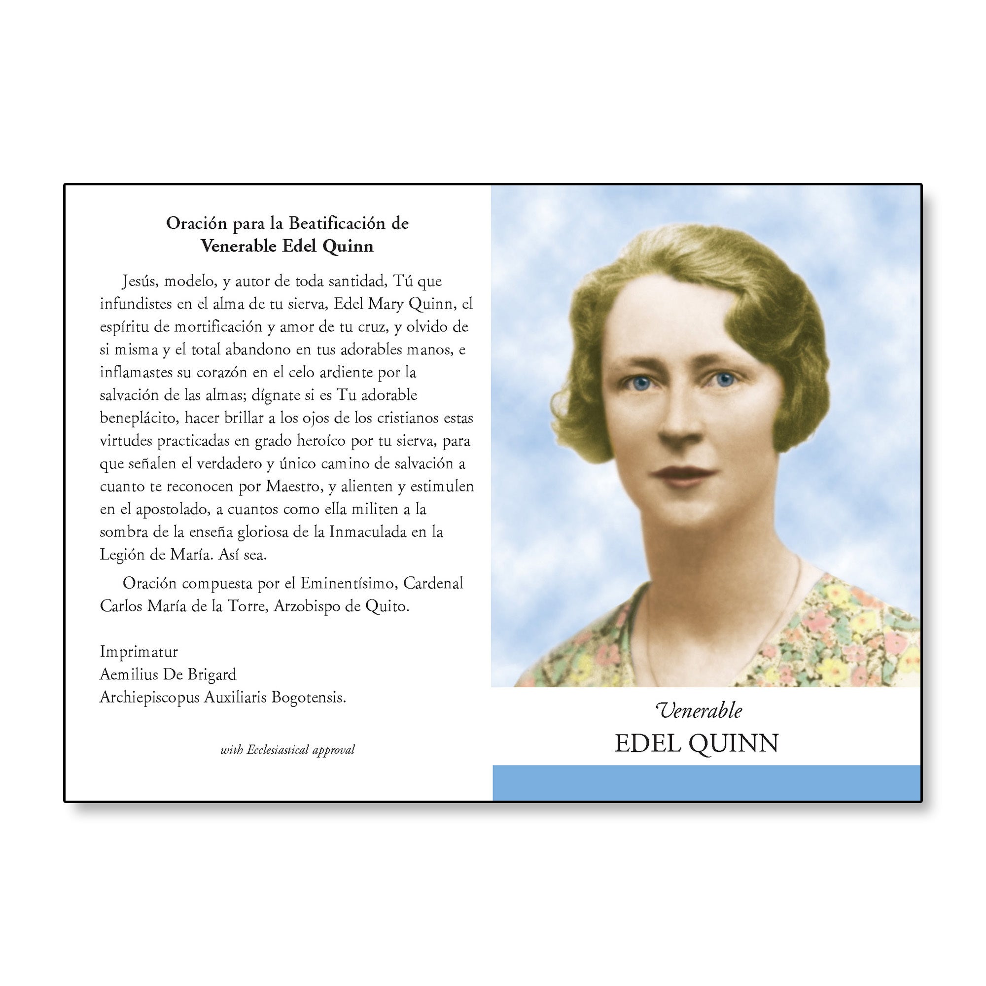 edel-quinn-prayer-leaflet-spanish-legion-of-mary-publications